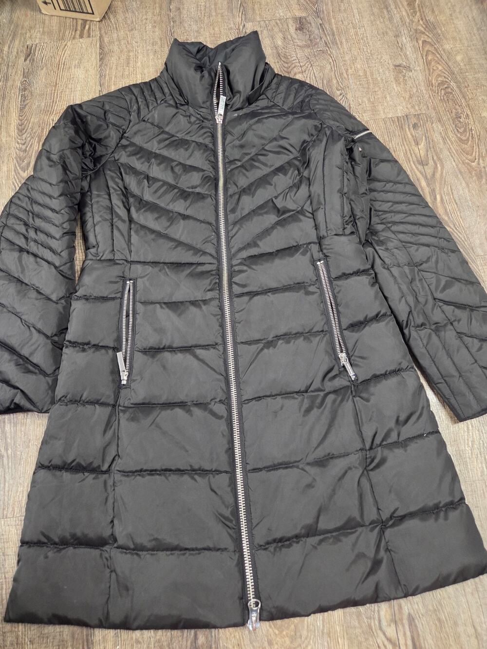 Michael Kors Women's Puffer Down Winter Coat Long Small - No Hood